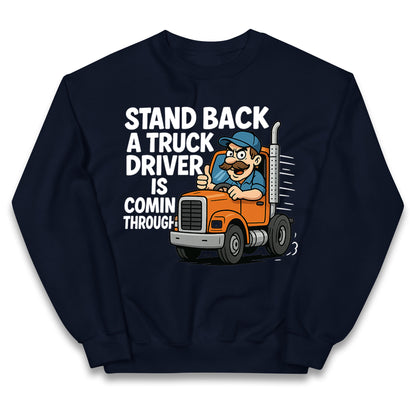 Truck Driver Kids Jumper 