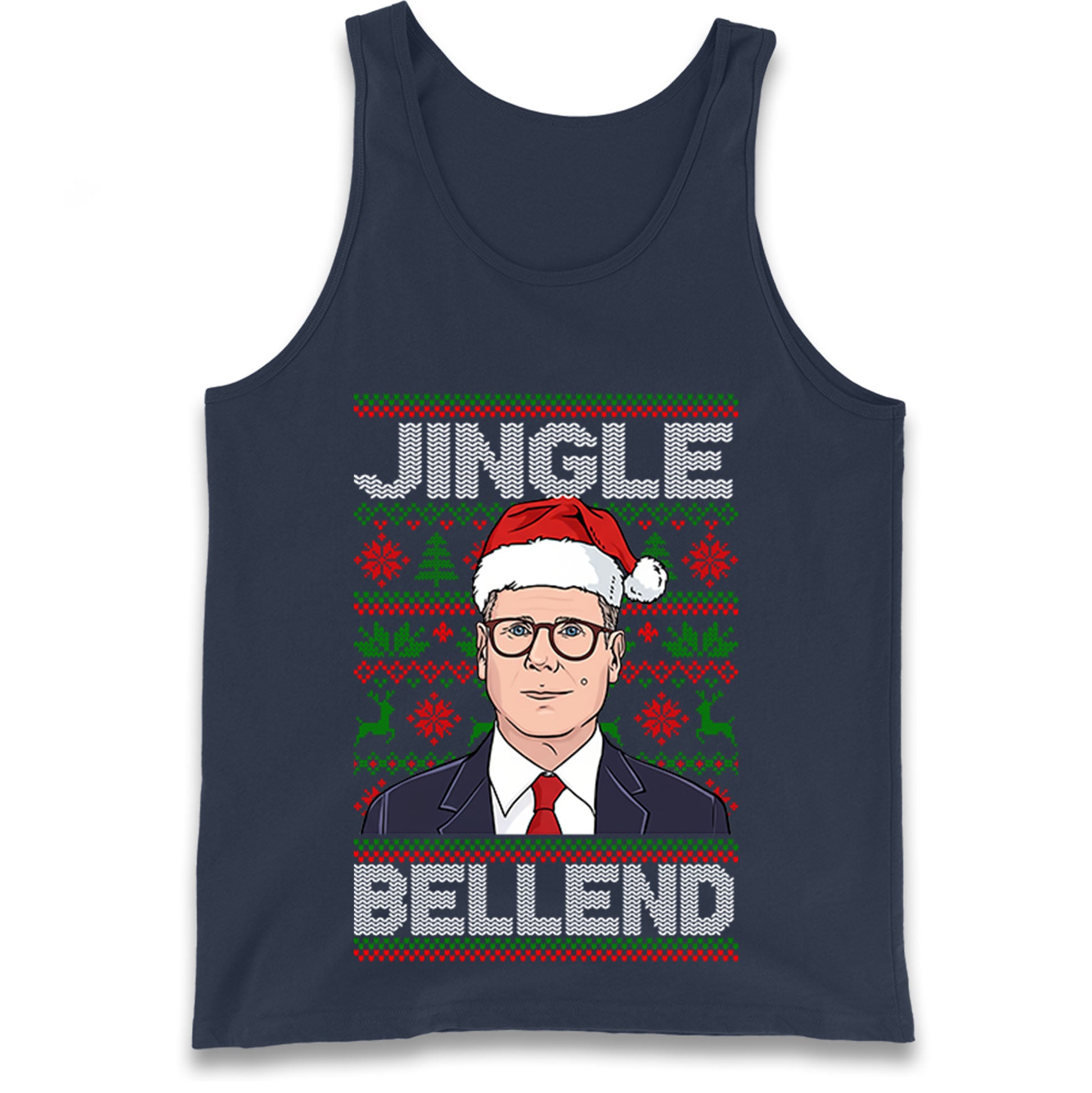 Keir Starmer Jingle Bell End Tank Top