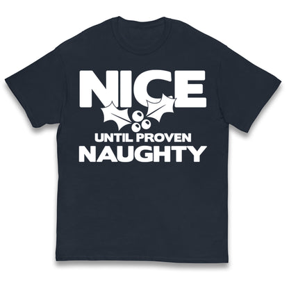 Naughty list Kids T Shirt