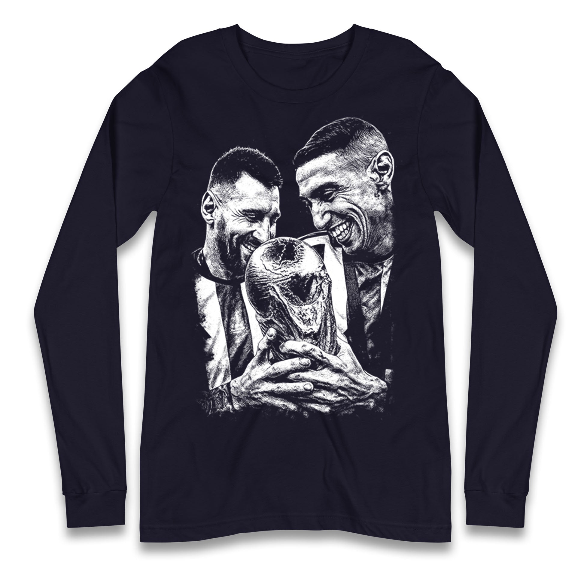 Lionel Messi Angel Di Maria Longsleeve T Shirt