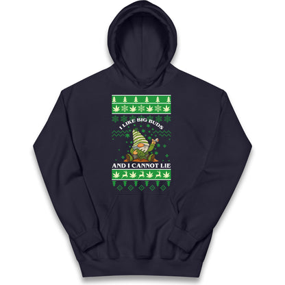 Cannabis Christmas Kids Hoodie