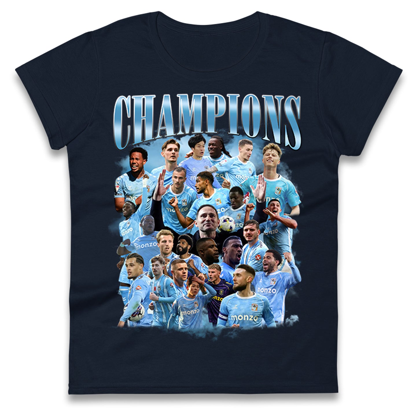 Coventry City Football Ladies T Shirt