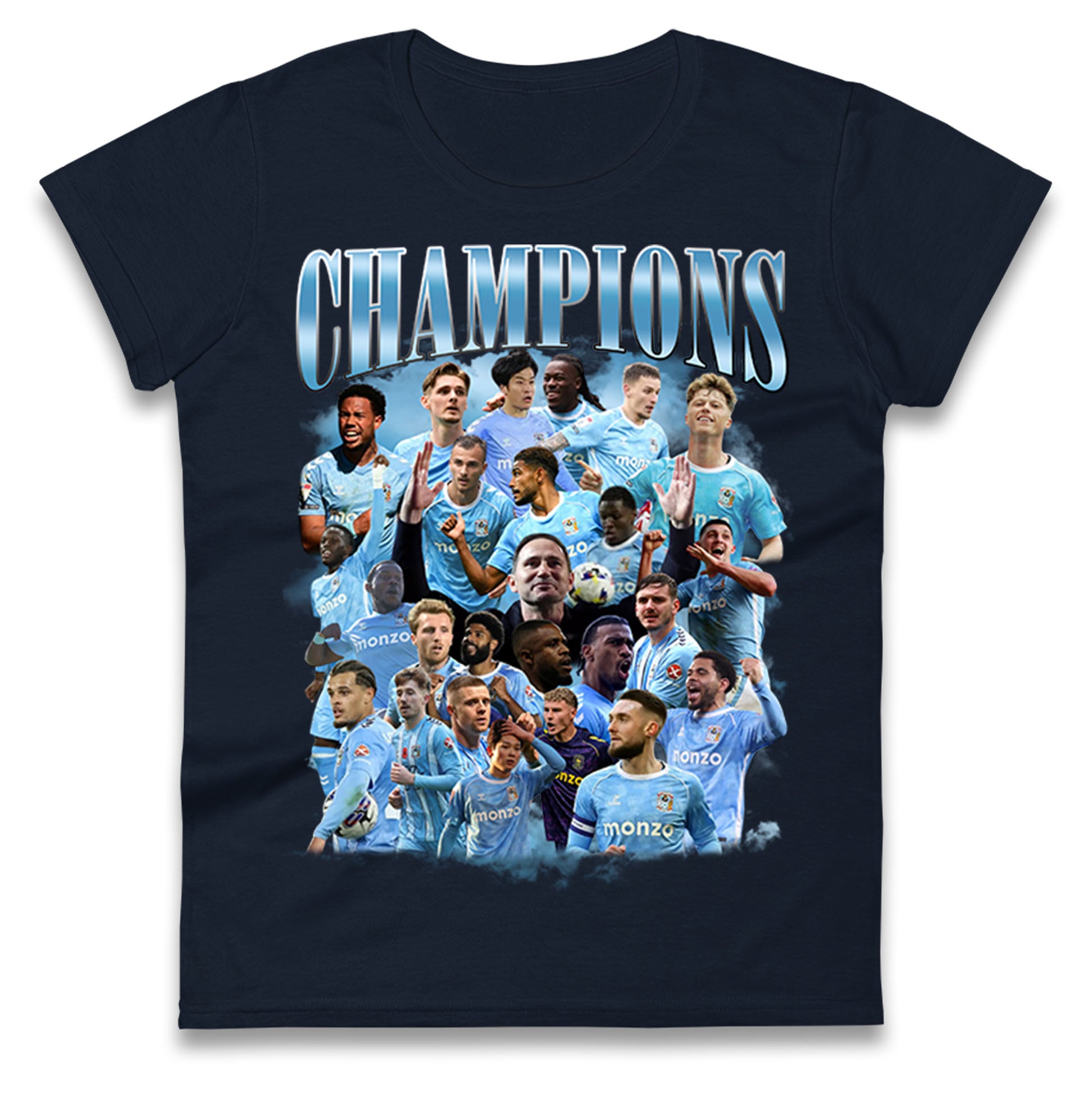 Coventry City Football Ladies T Shirt