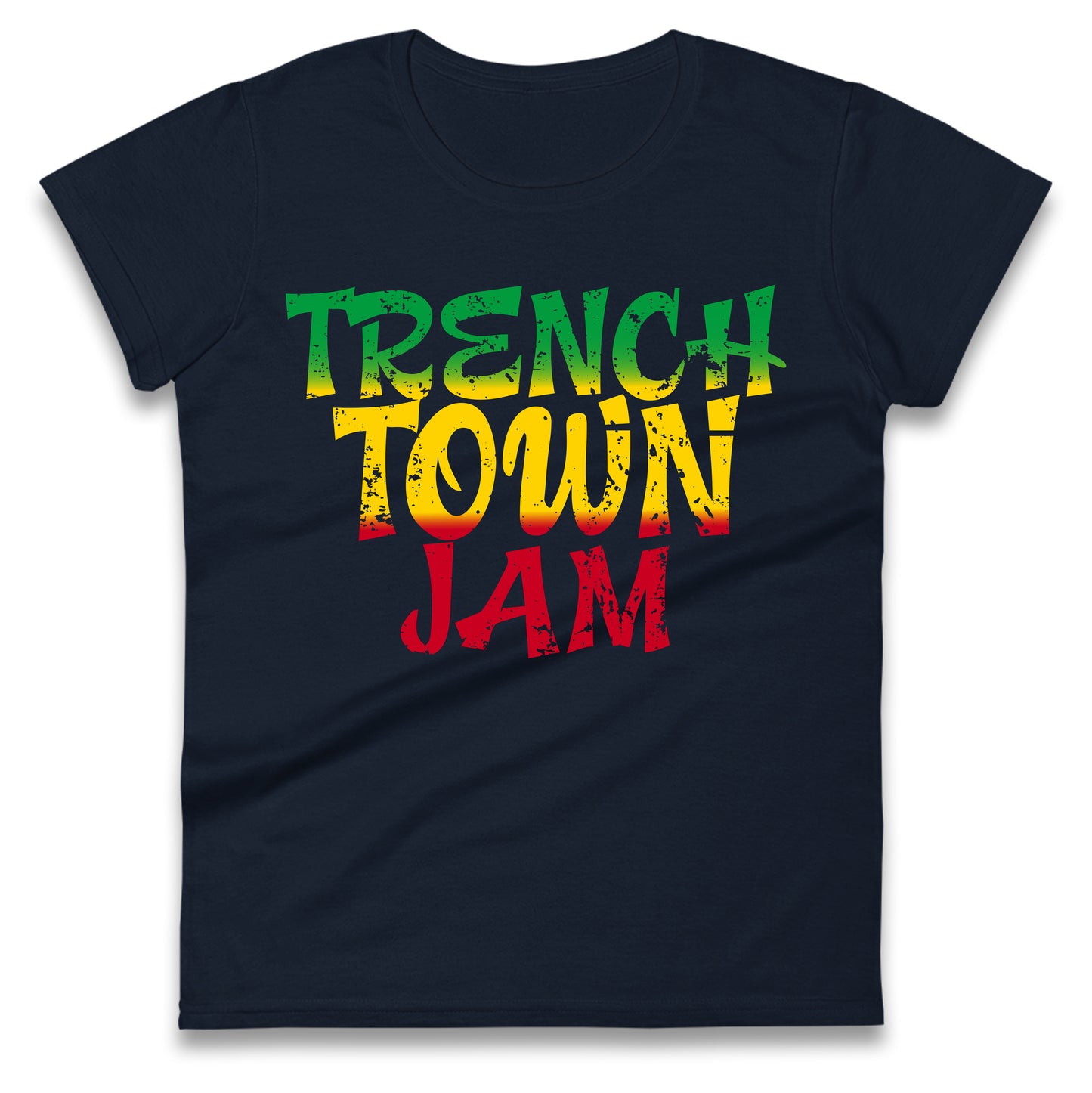 Trench Town Jamaica  Ladies T Shirt