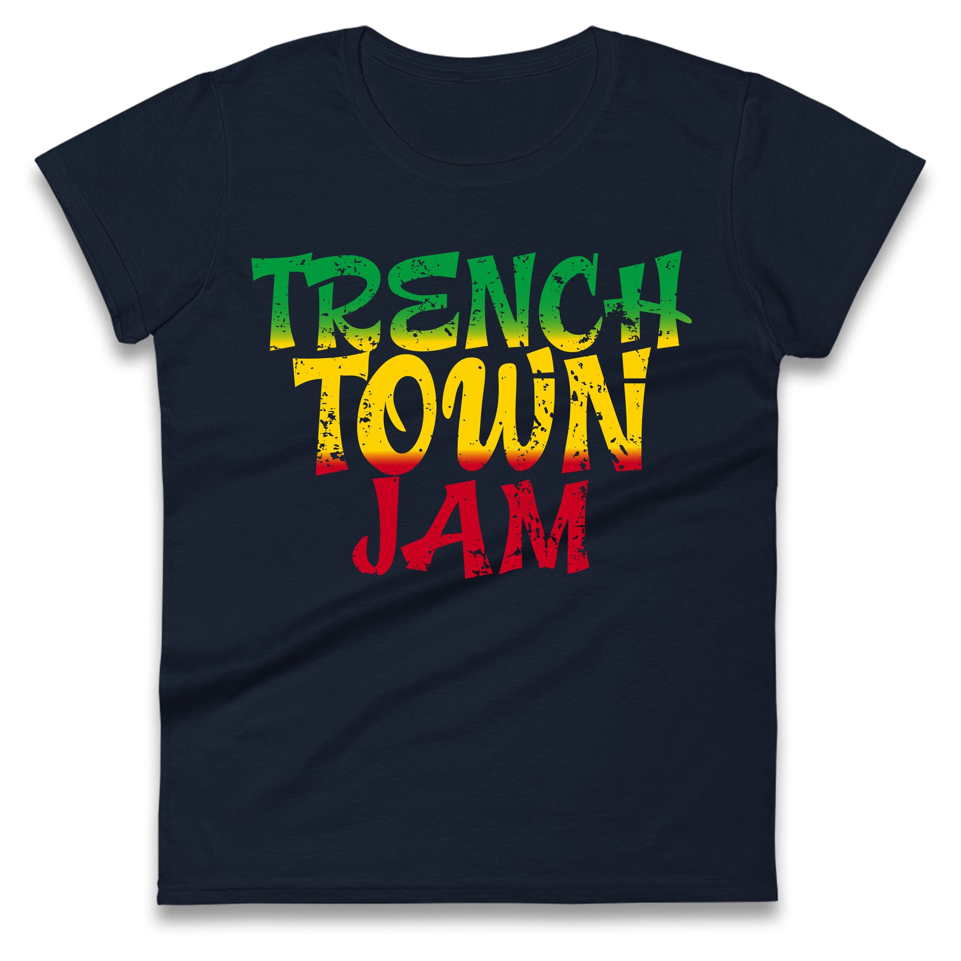 Trench Town Jamaica  Ladies T Shirt
