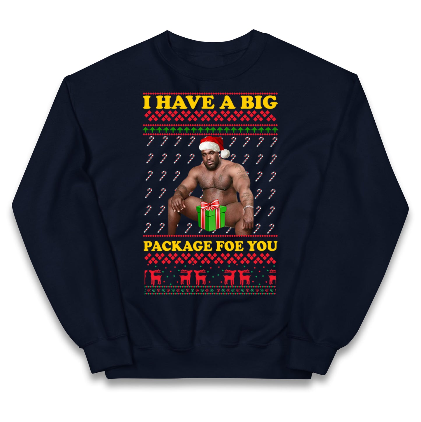 barry wood christmas jumper