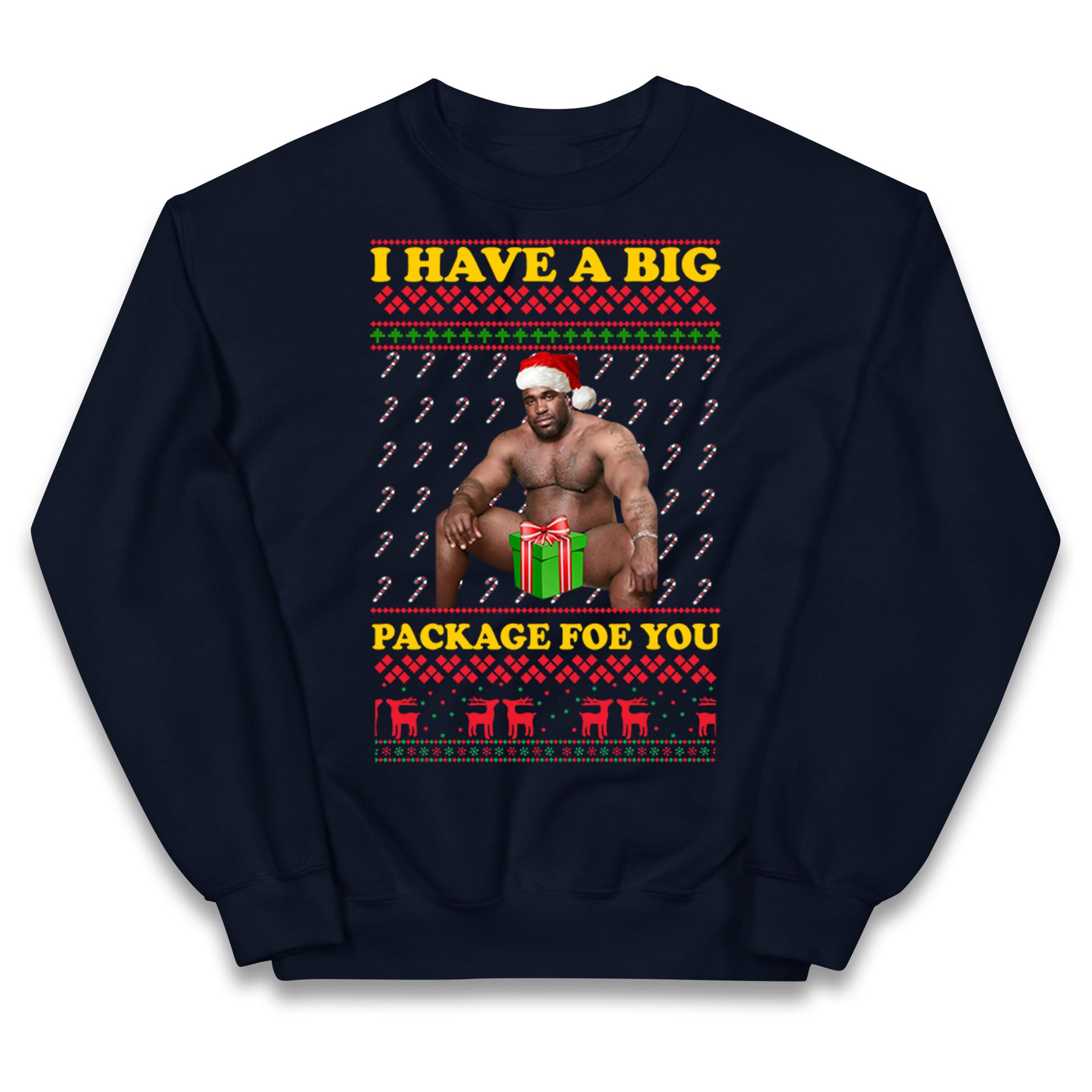 barry wood christmas jumper