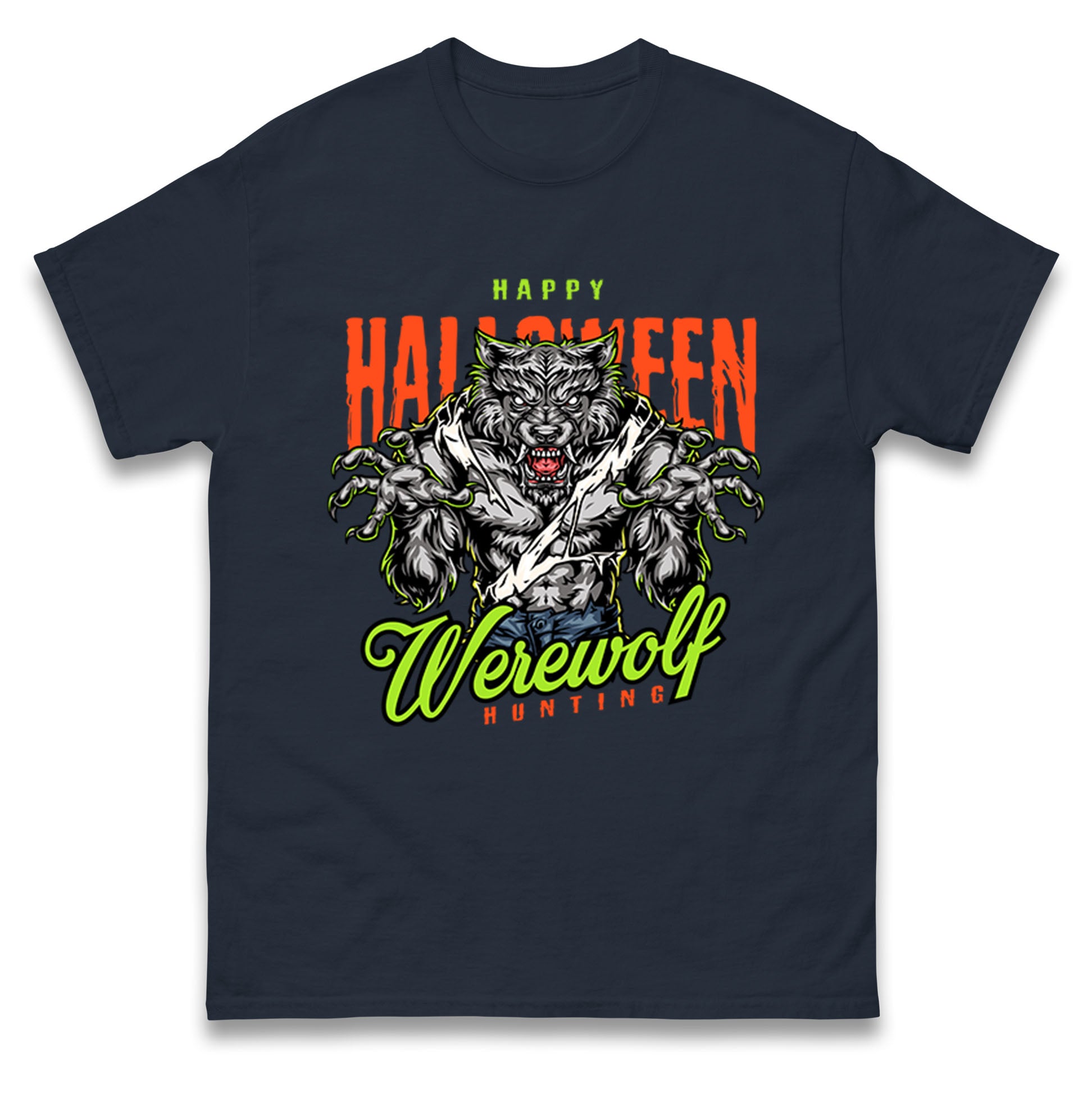 Halloween Werewolf T Shirt