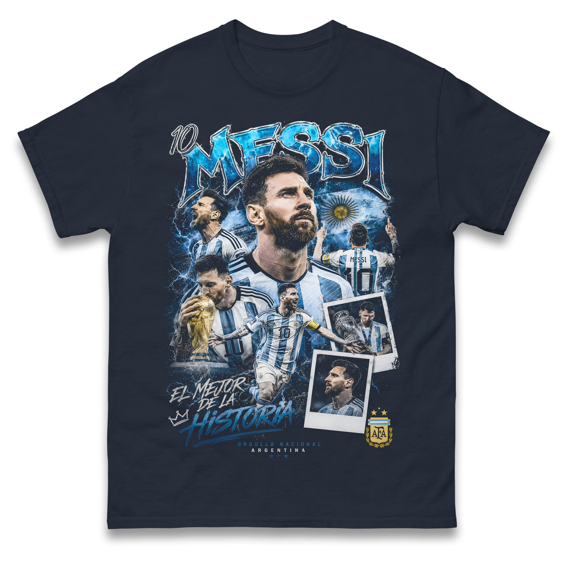 10 Messi Argentina T Shirt