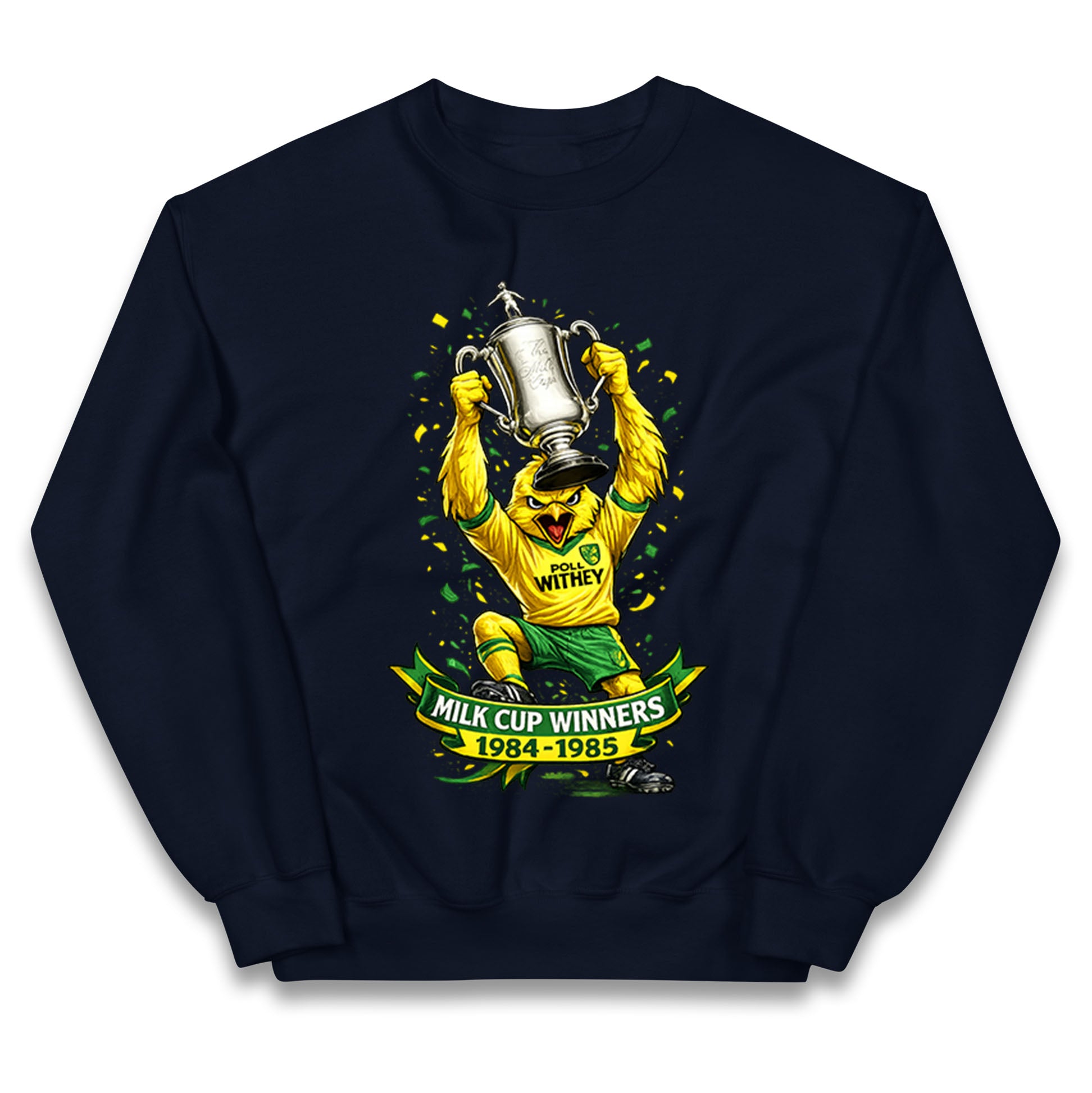 Norwich City Milk Cup Winners Kids Jumper
