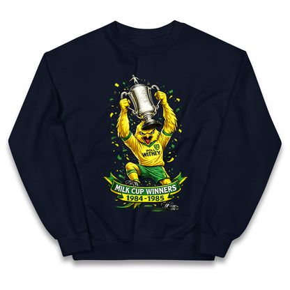 Norwich City Milk Cup Winners Kids Jumper
