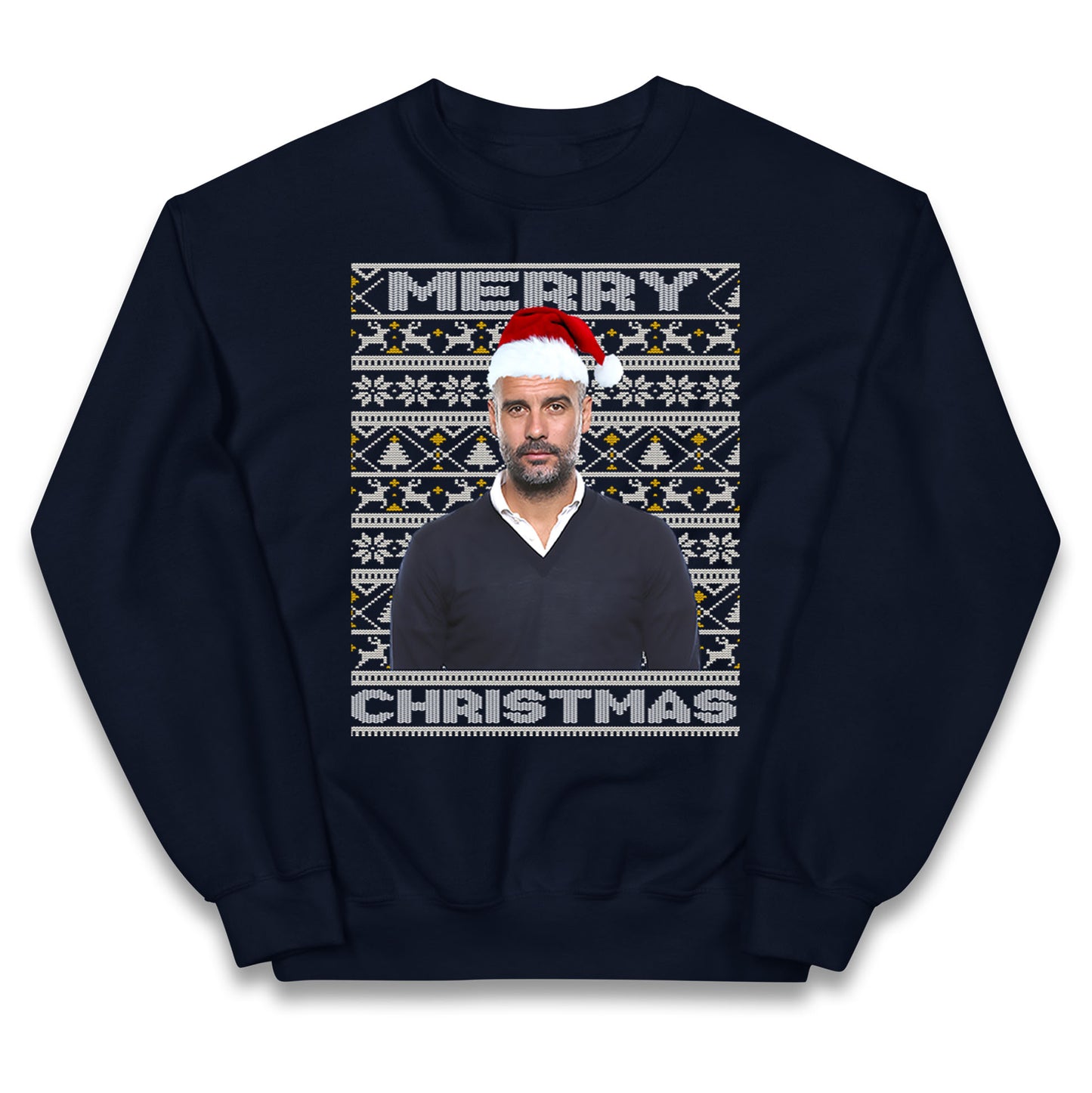 pep guardiola christmas jumper