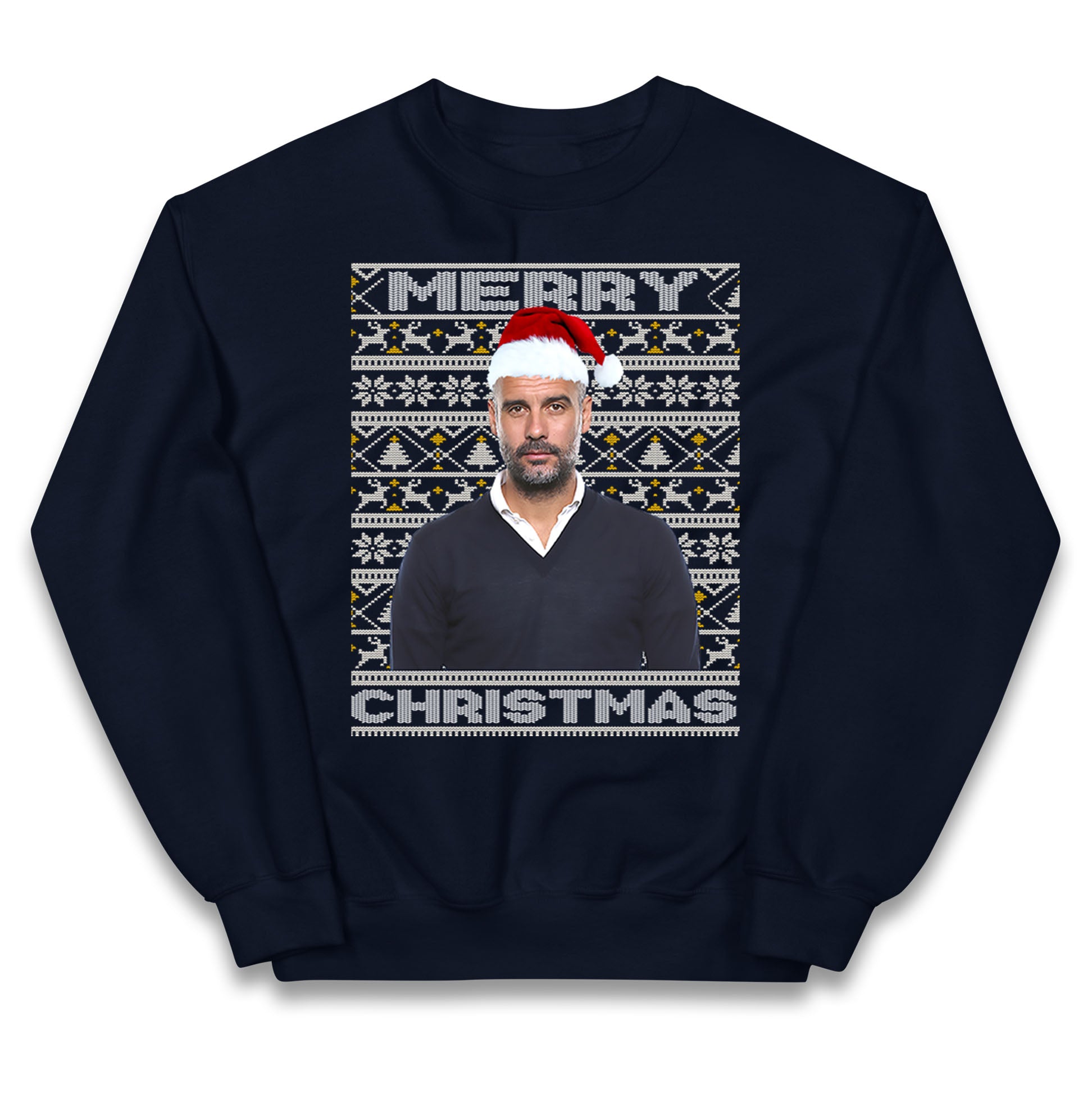 pep guardiola christmas jumper