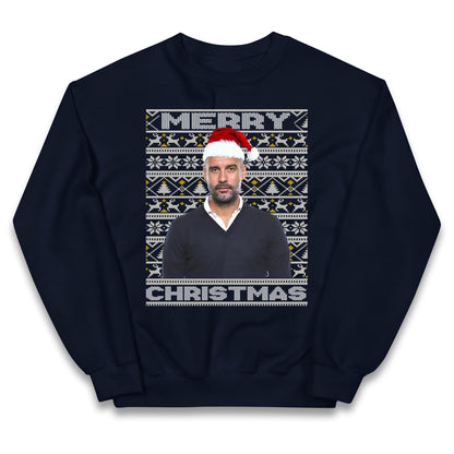 pep guardiola christmas jumper