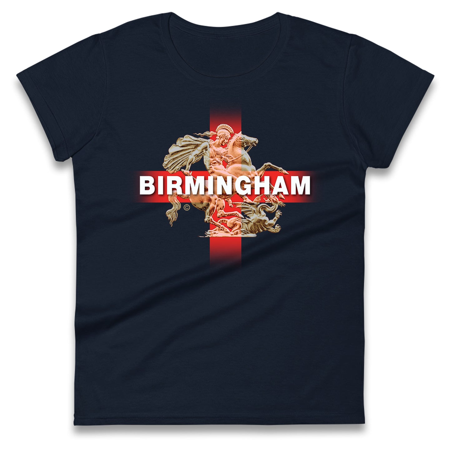 Birmingham St George & The Dragon Womens Tee Top