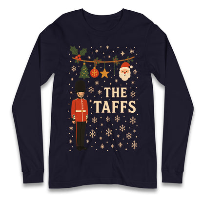 The Taffs Welsh Guards Christmas Long Sleeve Shirt