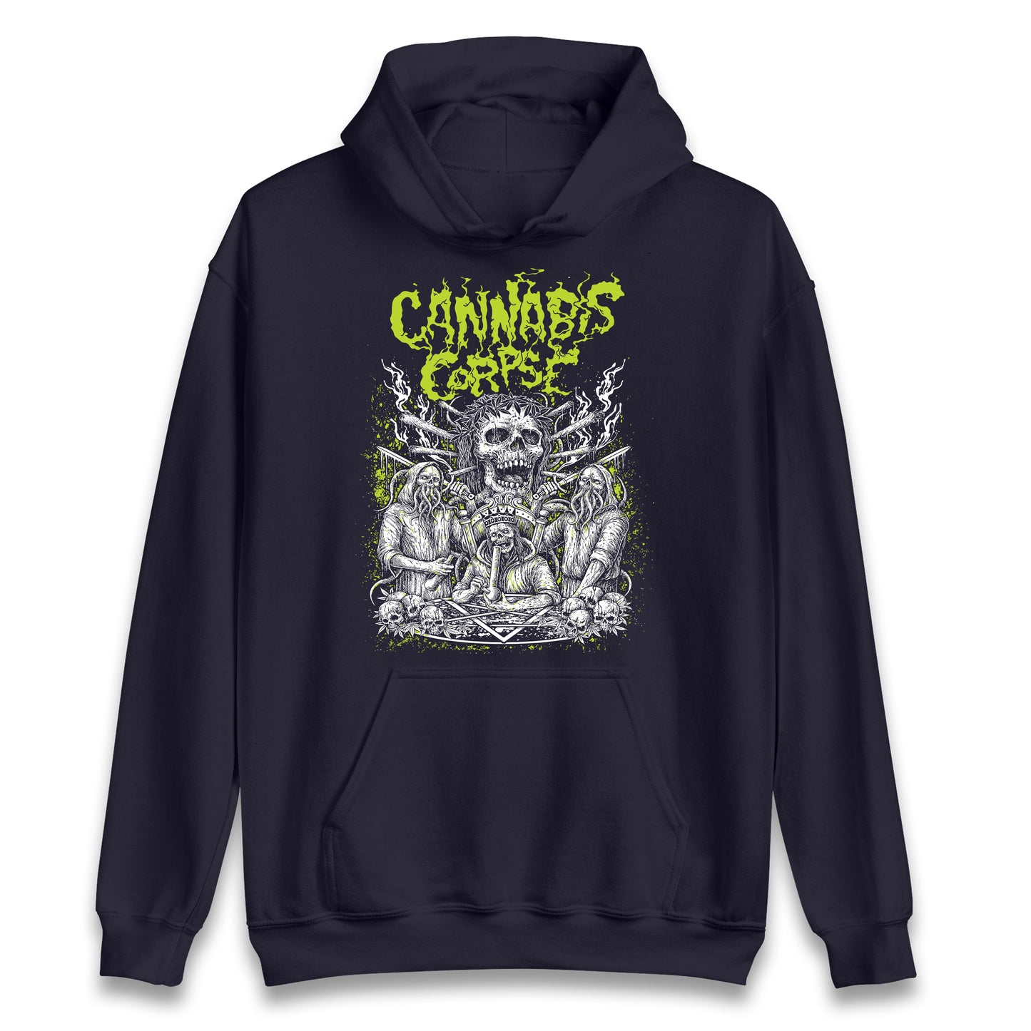 Cannabis Corpse Band Hoodie
