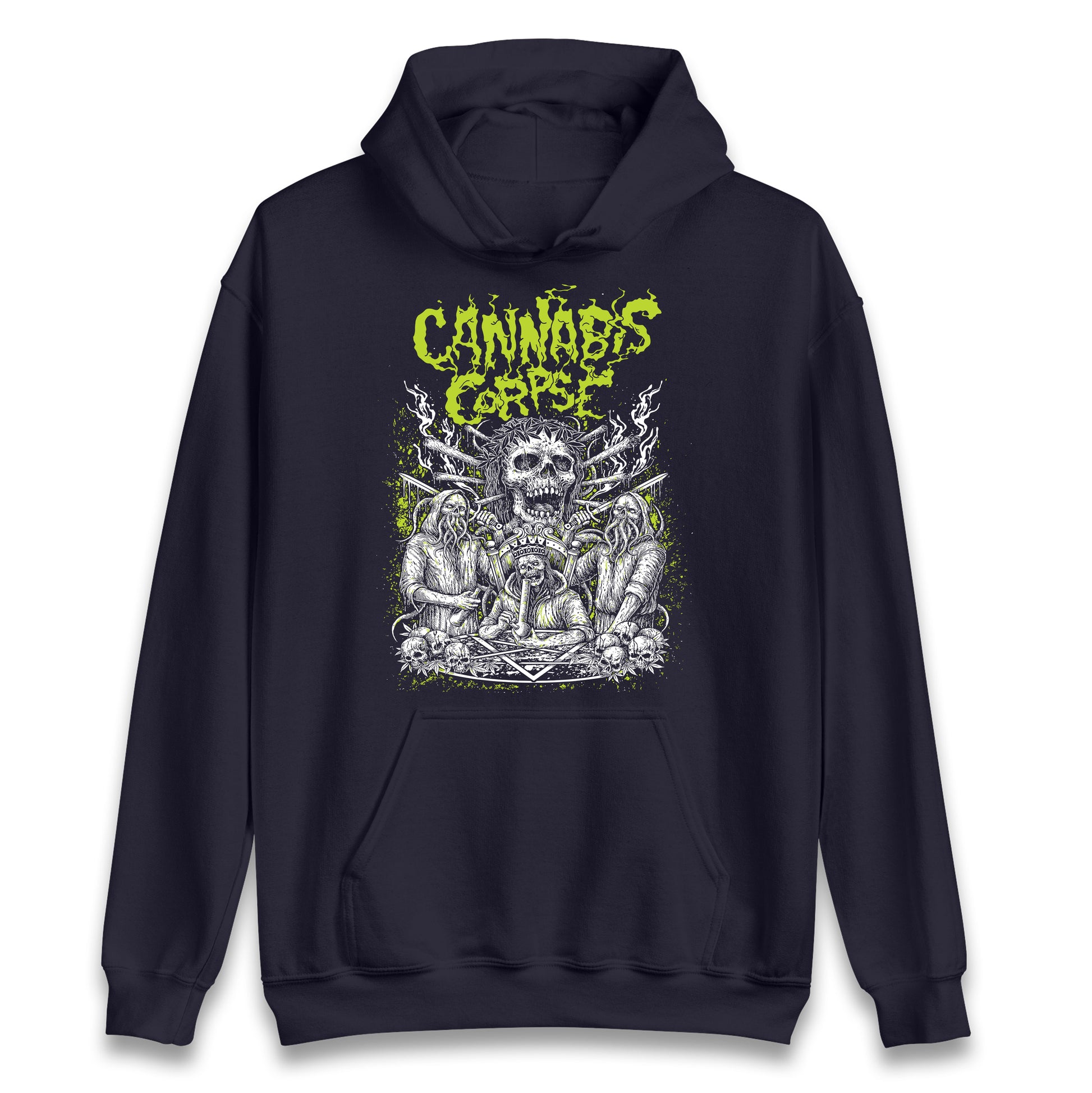 Cannabis Corpse Band Hoodie