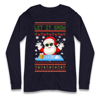 Santa Claus Christmas Longsleeve T Shirt