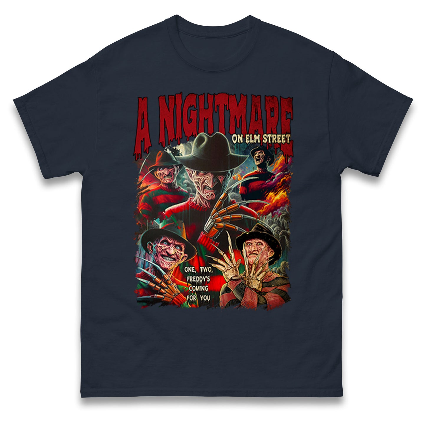 Freddy Krueger Bootleg Halloween T Shirt