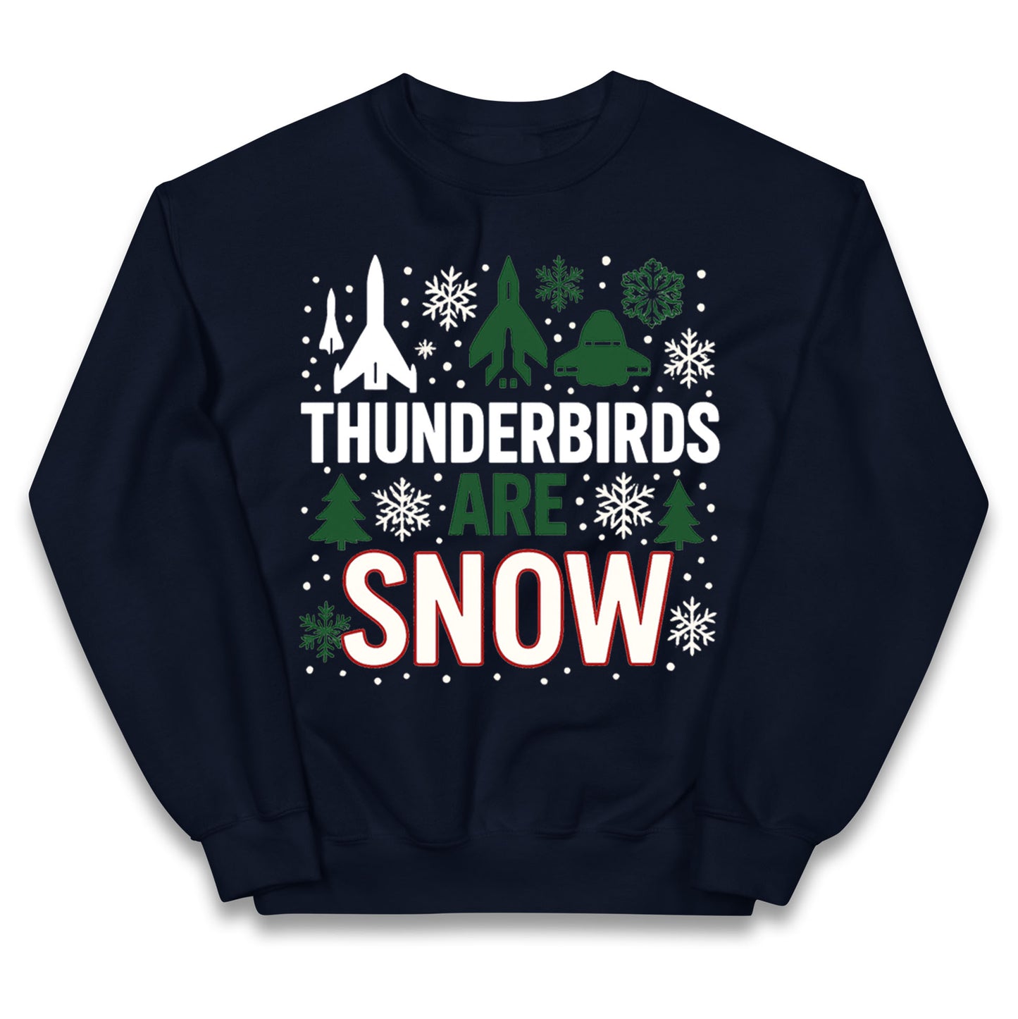Thunderbirds Christmas Kids Jumper