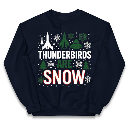Thunderbirds Christmas Kids Jumper