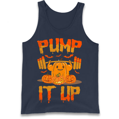 Halloween Fitness Pumpkin Tank Top
