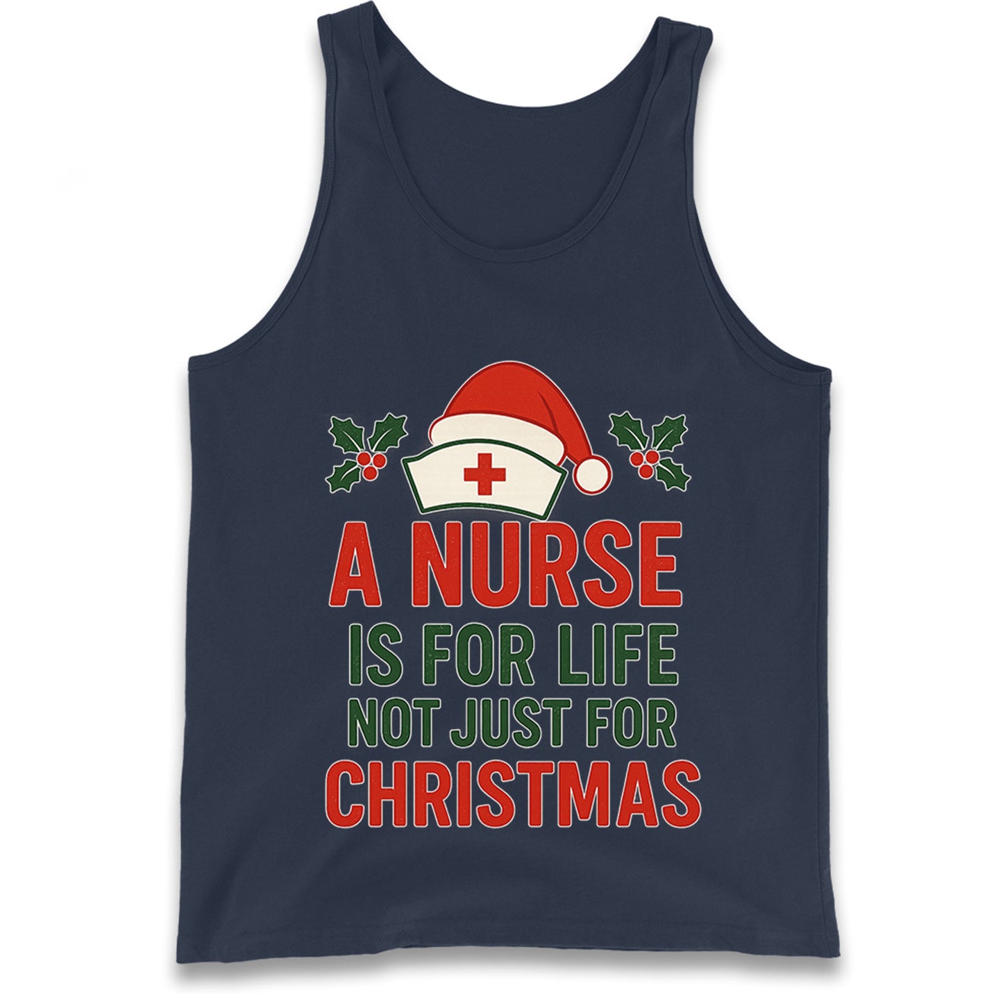 Nursing Christmas Tank Top