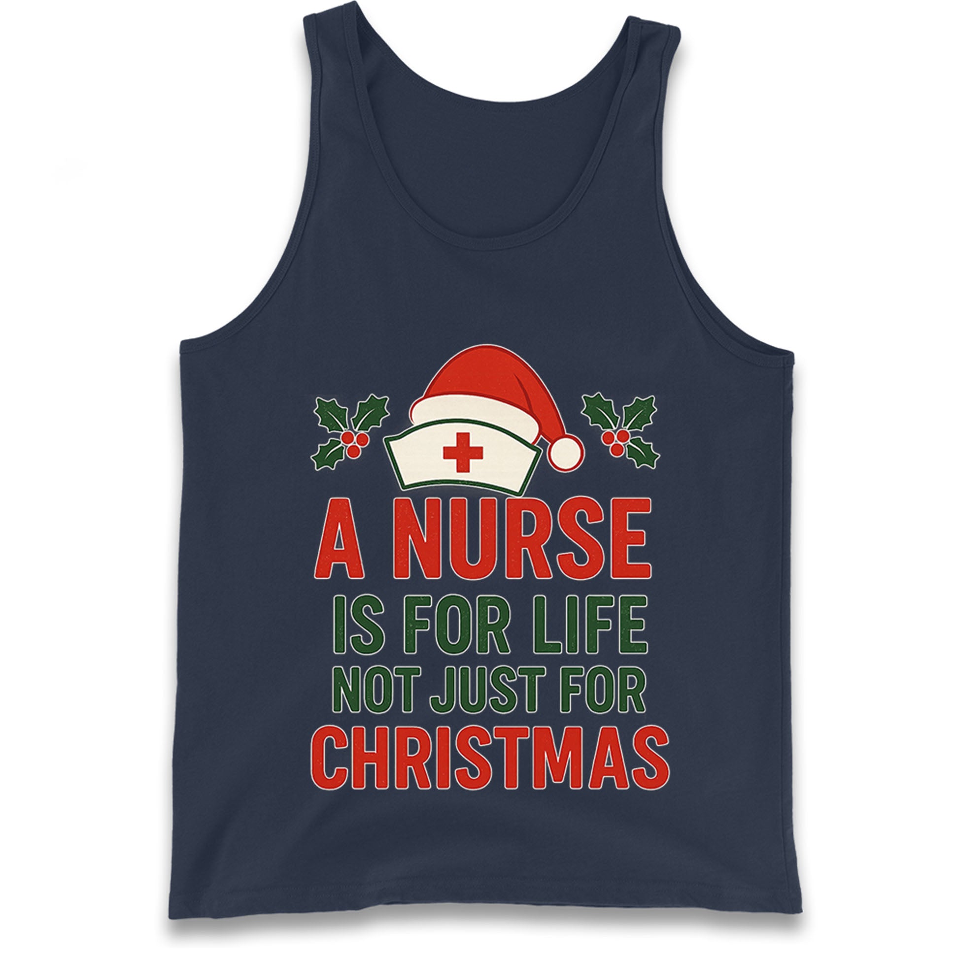 Nursing Christmas Tank Top
