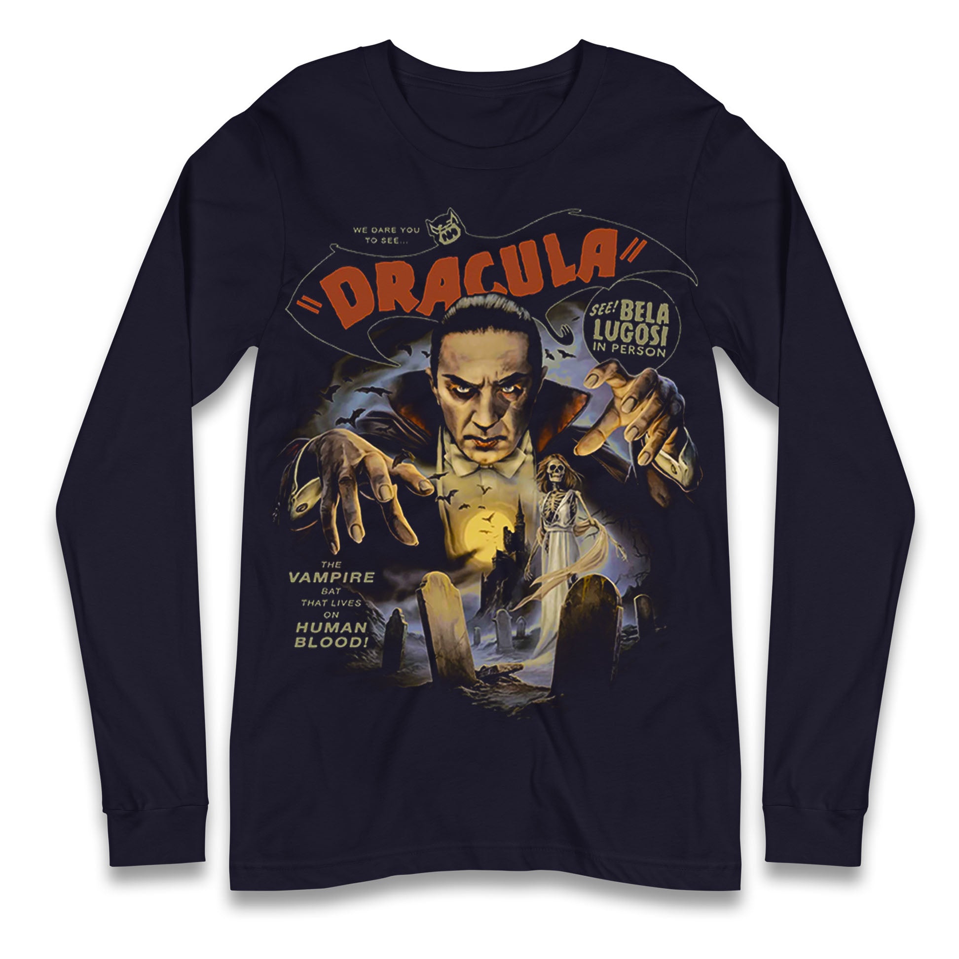 Bela Lugosi Longsleeve T Shirt