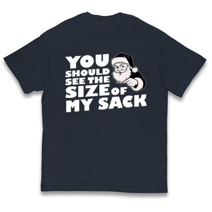 Santas Sack Kids T Shirt