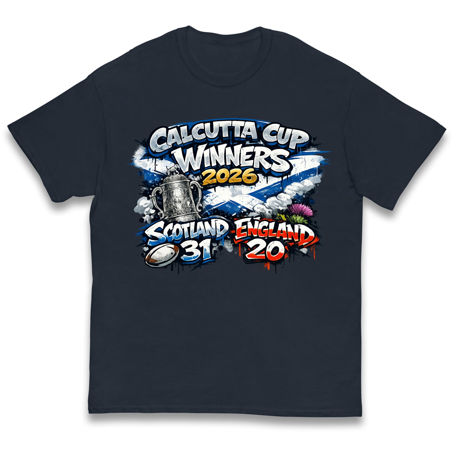 Scotland Calcutta Cup Winners 2026 Kids T Shirt