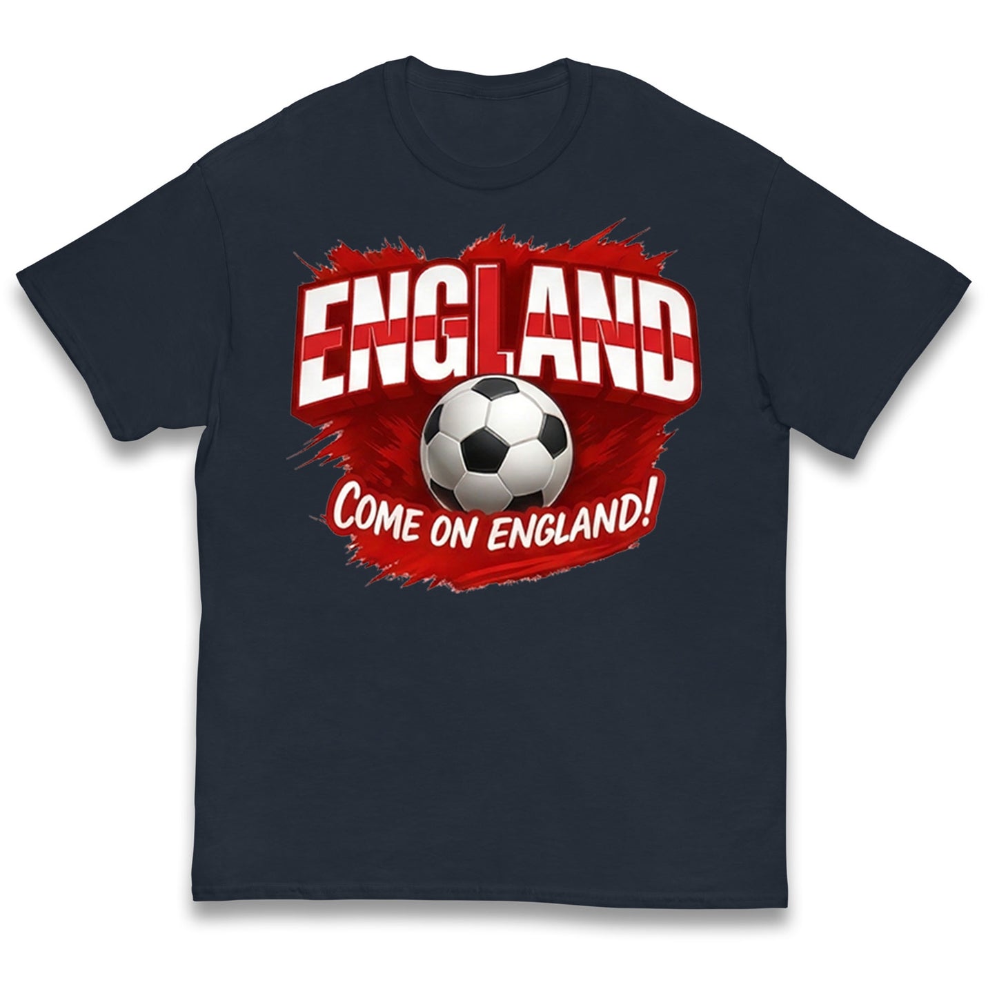 England Retro World Cup Kids T Shirt