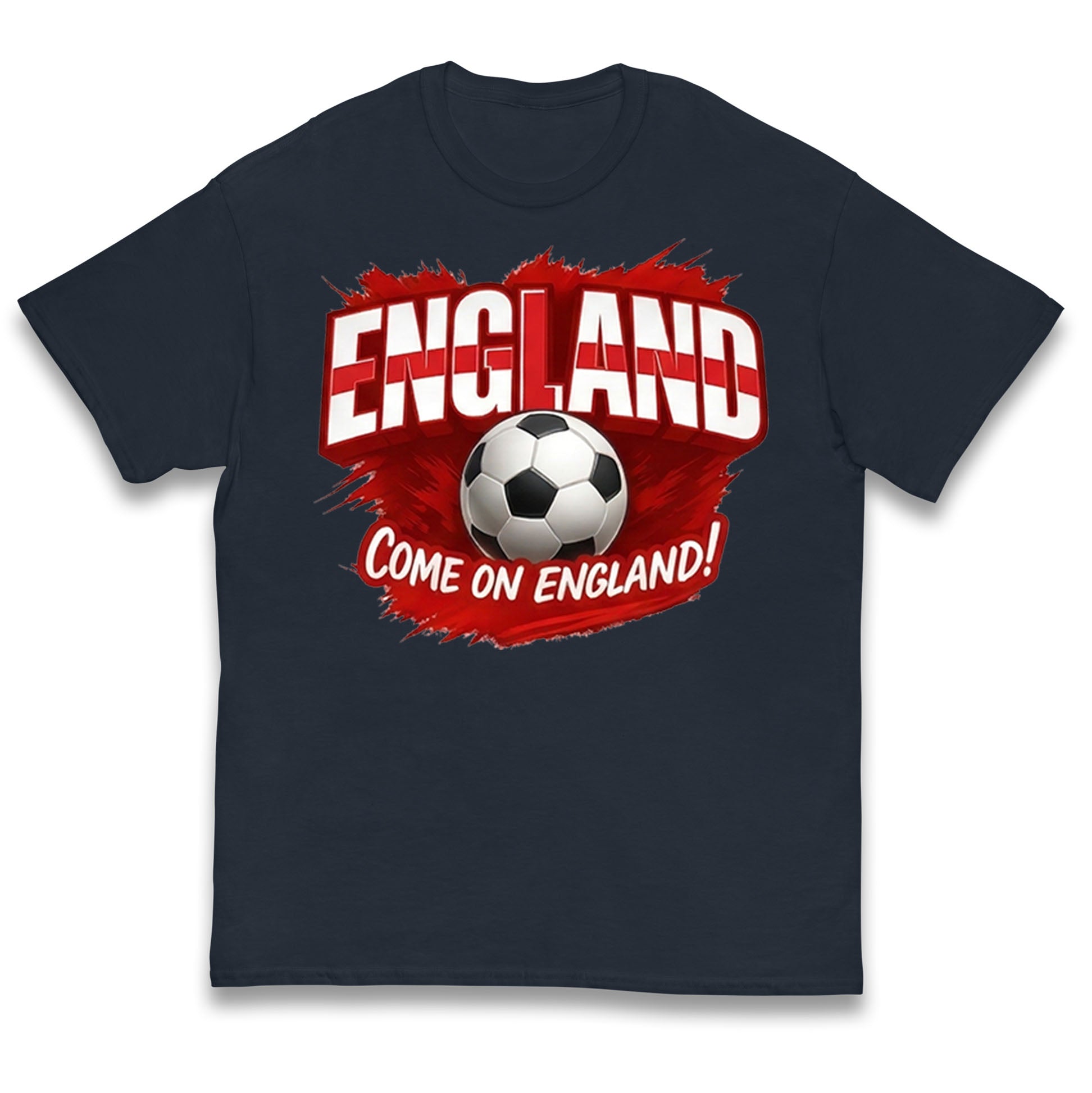 England Retro World Cup Kids T Shirt