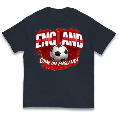 England Retro World Cup Kids T Shirt