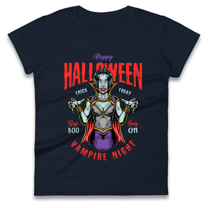 Halloween Vampire Ladies T Shirt