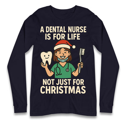 Dental Nurse Christmas Longsleeve T Shirt