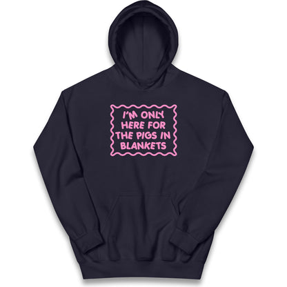 Pigs In Blankets Christmas Kids Hoodie