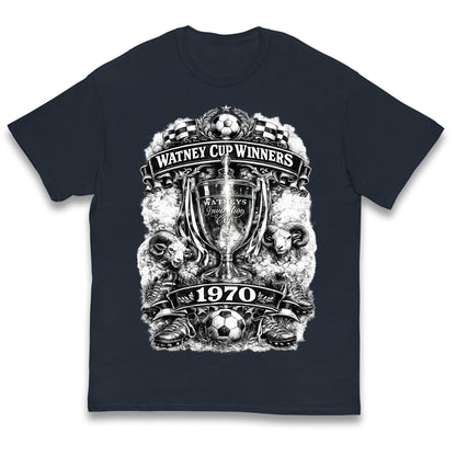 Retro Derby Watney Cup Winners 1970 Kids T Shirt