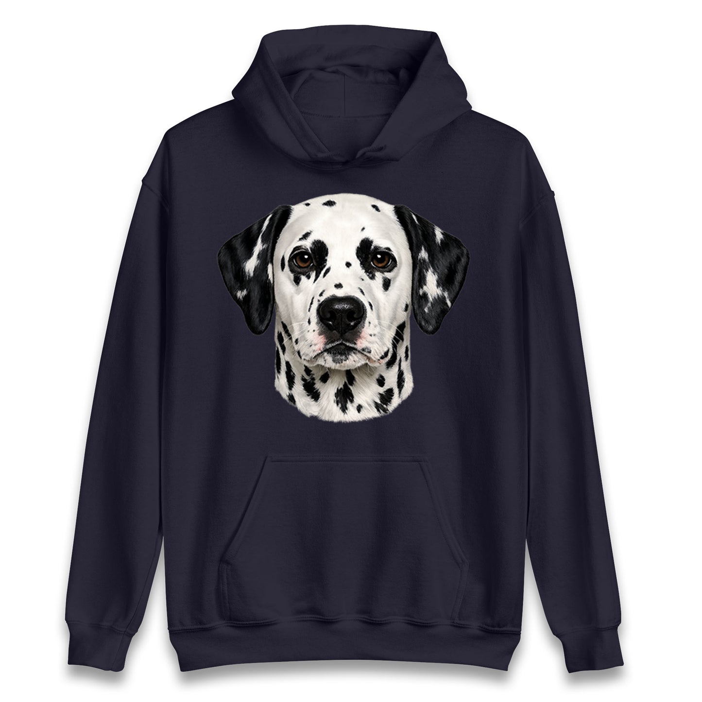Dalmatian Dog Face Hoodie
