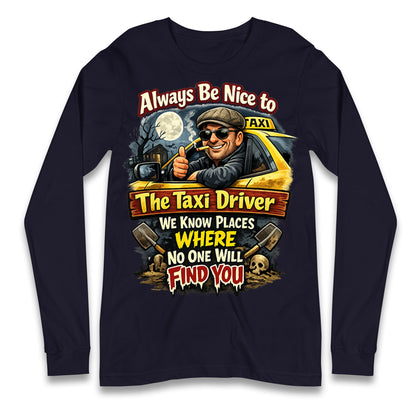 Taxi Driver Longsleeve T Shirt