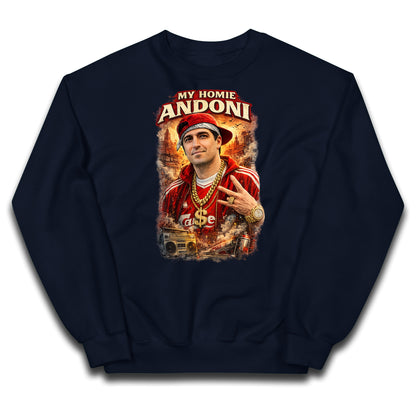 My Homie Andoni Iraola Liverpool Football Kids Jumper