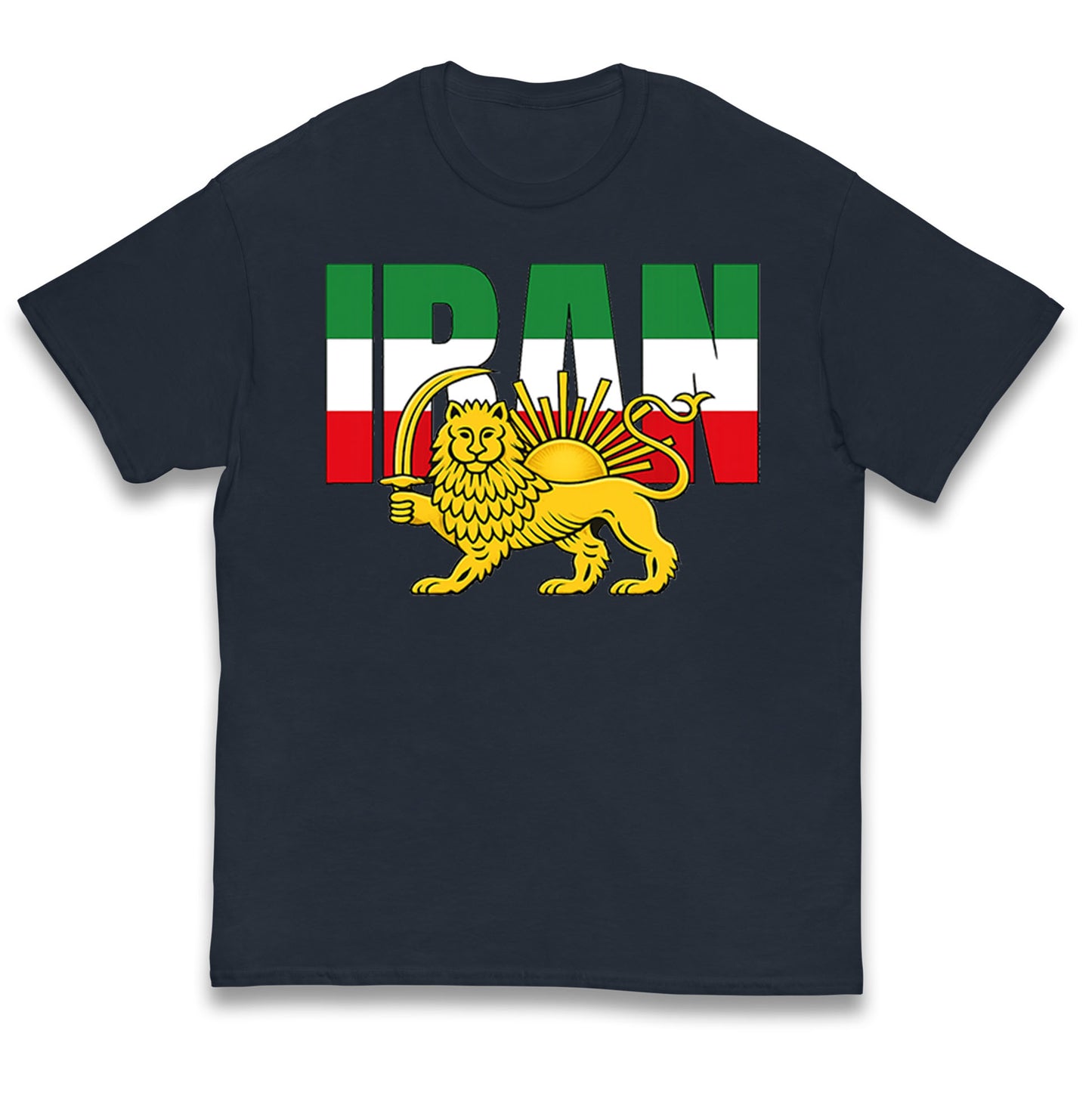 Iran Flag Kids T Shirt