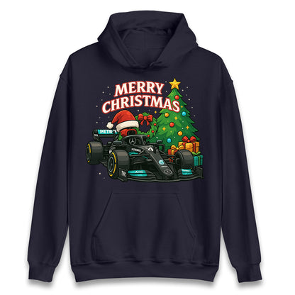 Mercedes F1 Christmas Hoodie