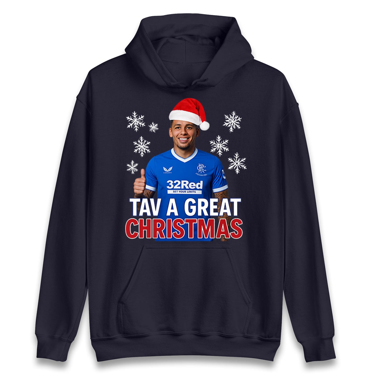 Tav a Great Christmas Rangers Hoodie