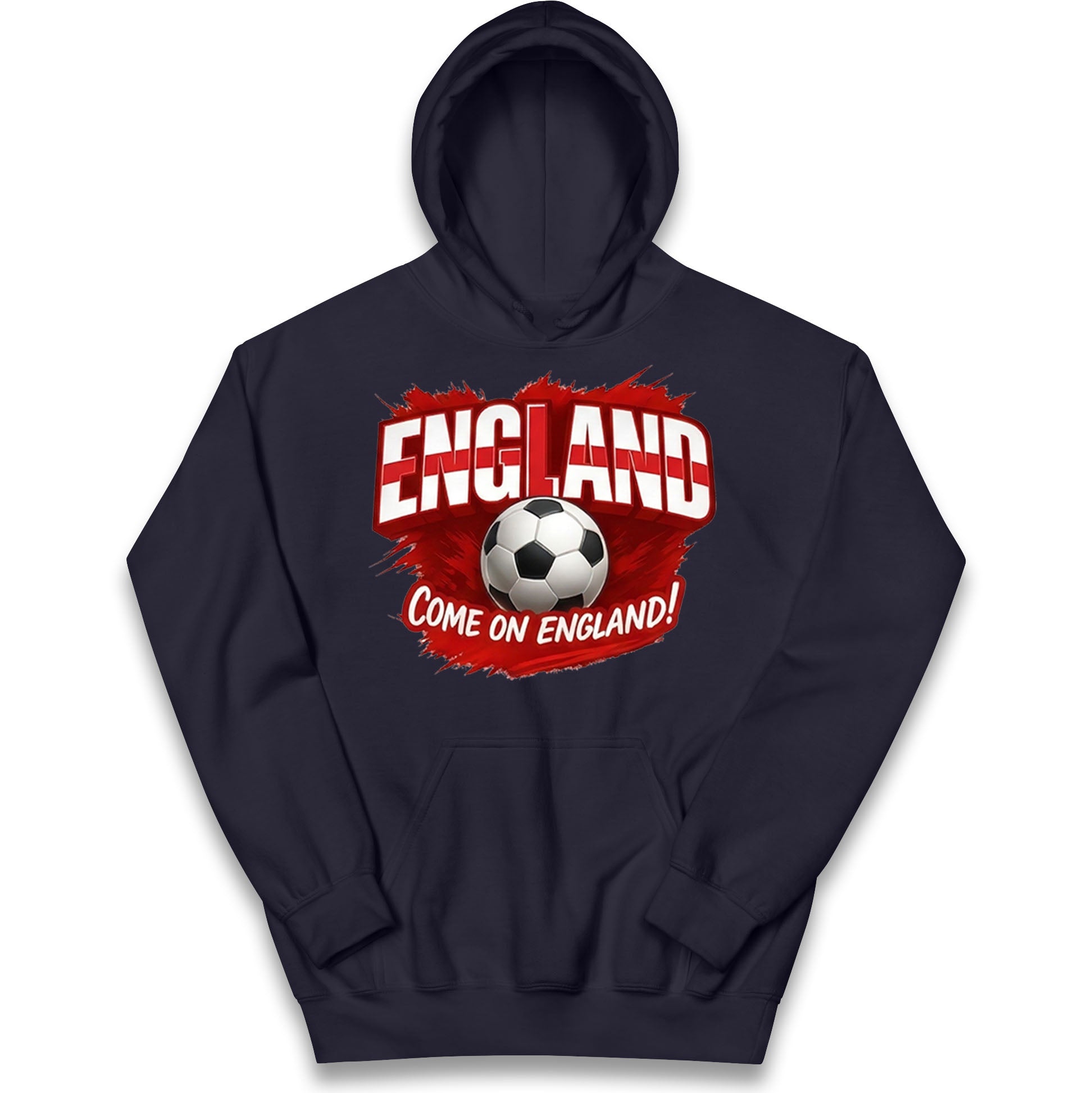 England Retro World Cup Kids Hoodie