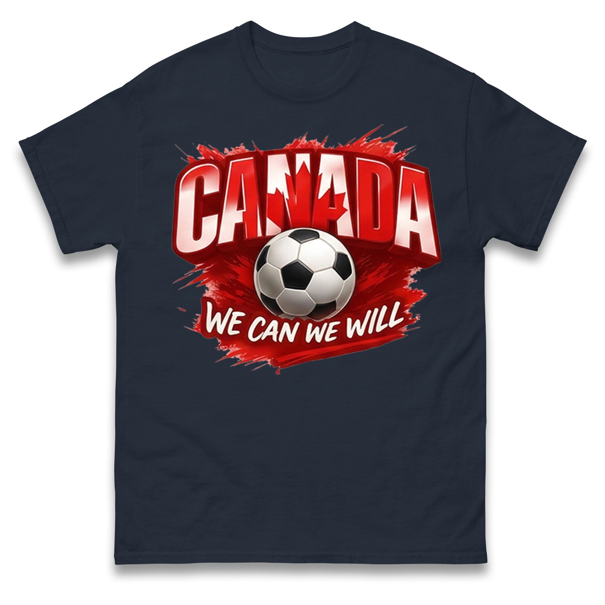 Canada Retro World Cup T Shirt