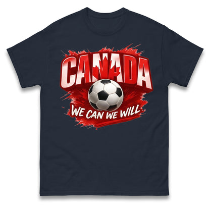 Canada Retro World Cup T Shirt