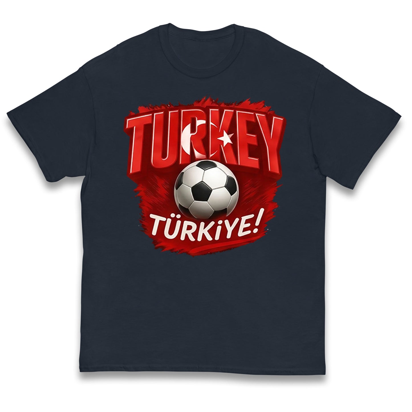 Turkey Retro World Cup Kids T Shirt