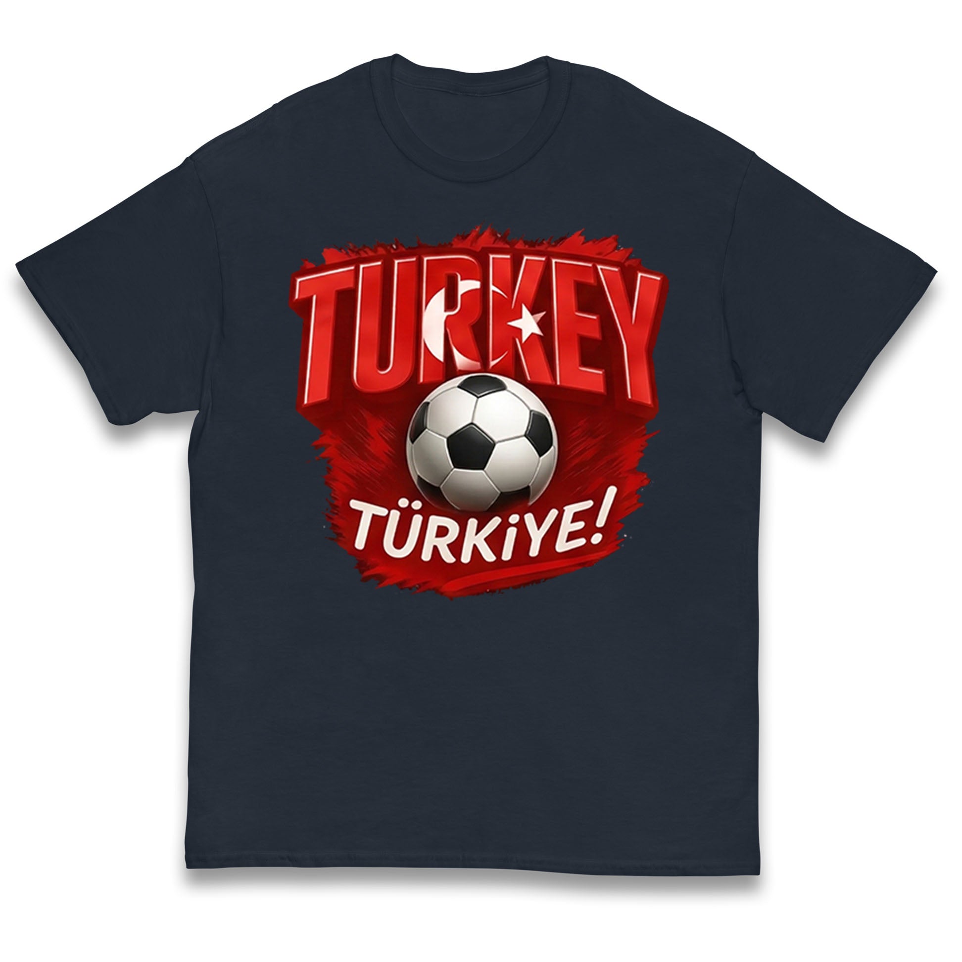 Turkey Retro World Cup Kids T Shirt